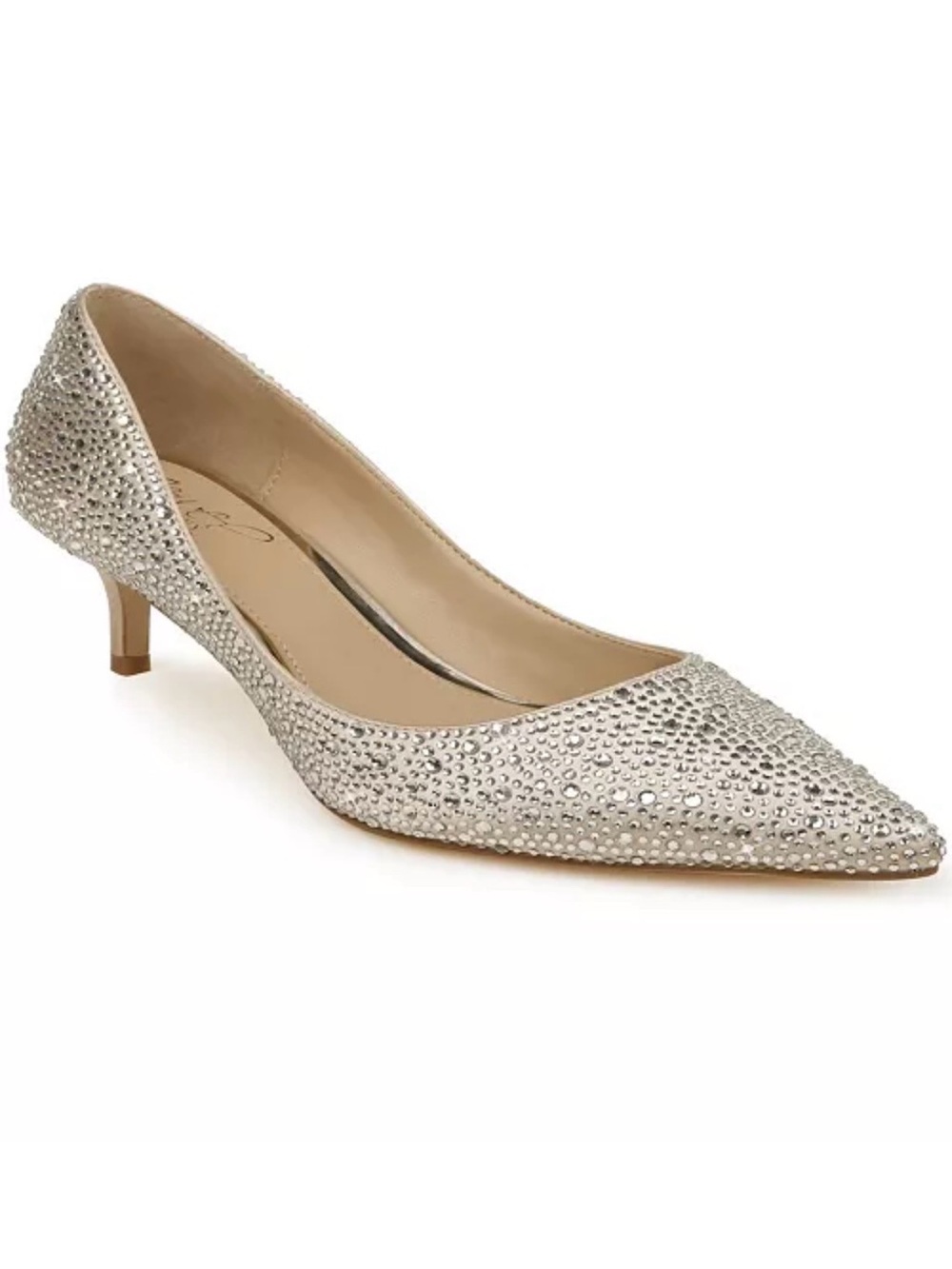 Jewel Badgley Mischka
Women's Frenchie Kitten Heel Evening Pumps, size 8.5